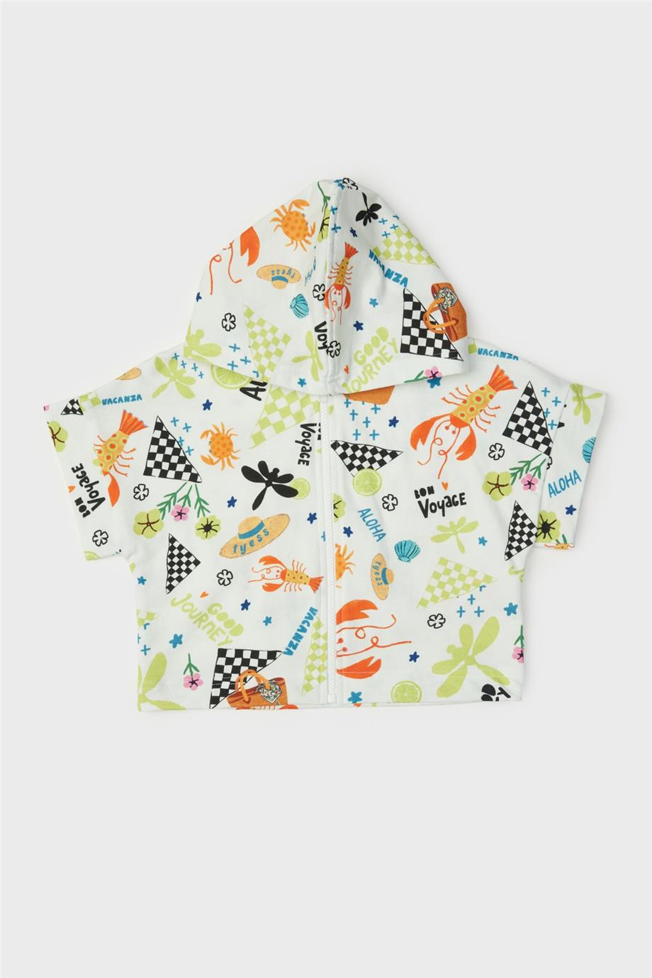 Girl Patterned Tracksuit Top - BgStore