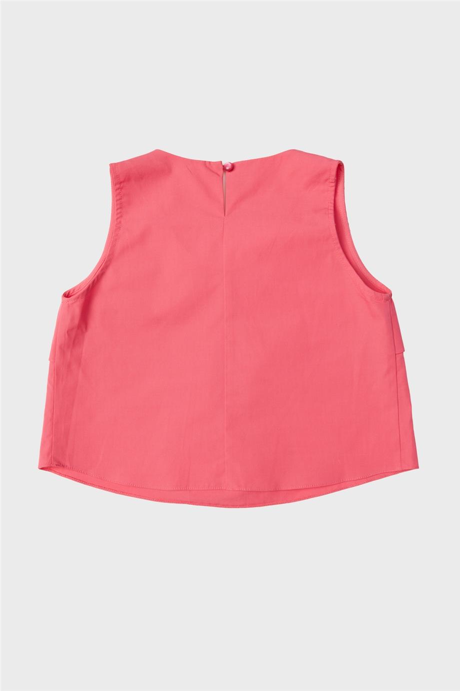 Girl Pink Blouse - BgStore