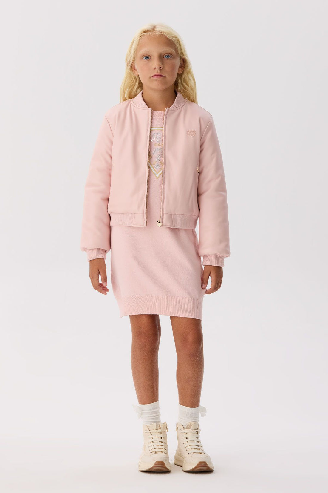 Girl Pink Coat - BgStore