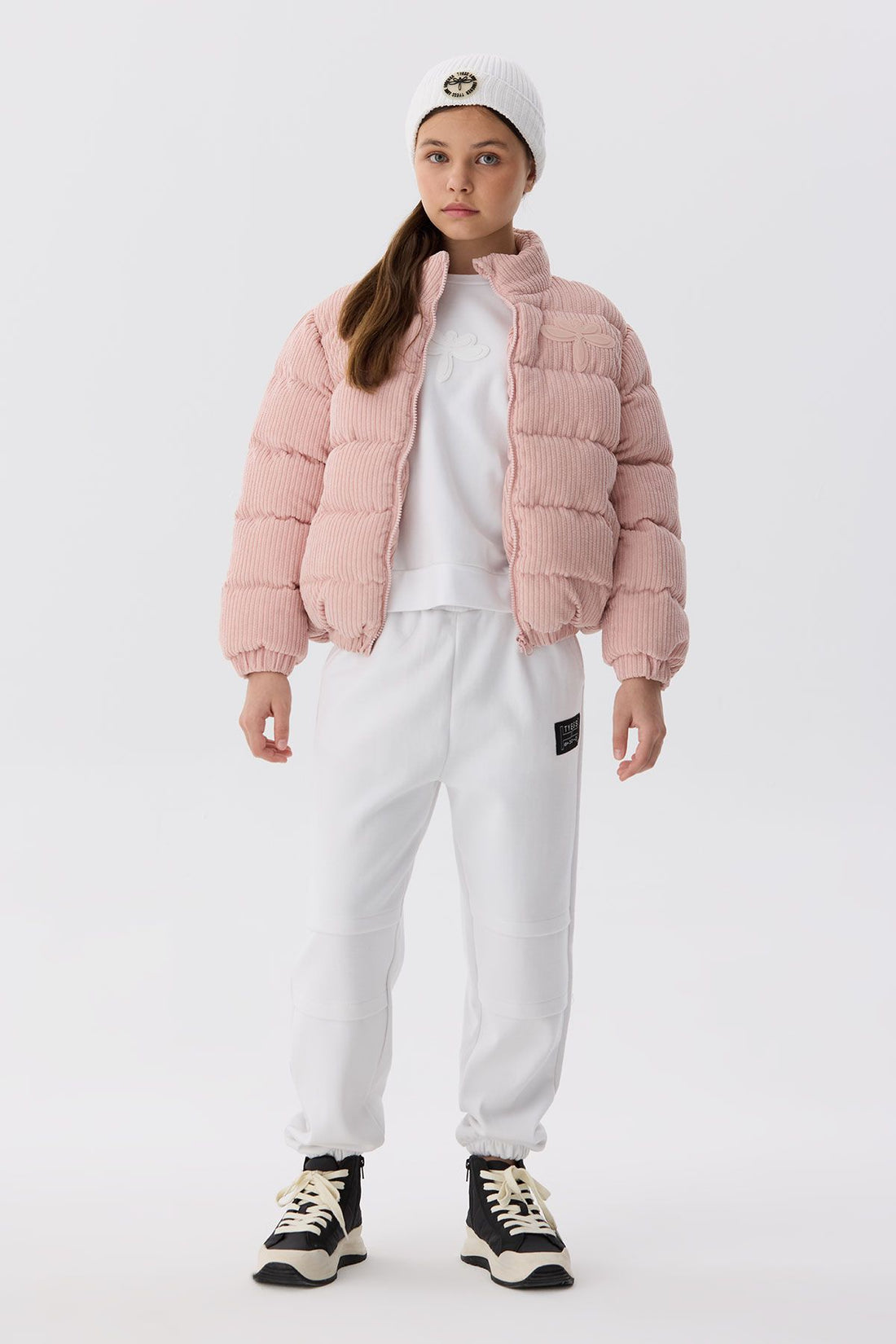 Girl Pink Coat - BgStore