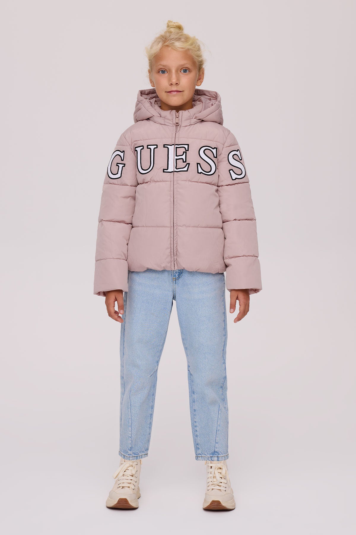 Girl Pink Coat - BgStore