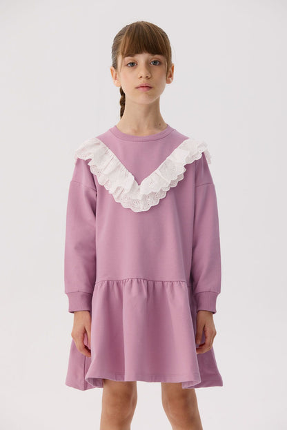 Girl Pink Dress - BgStore