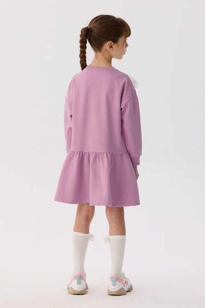 Girl Pink Dress - BgStore