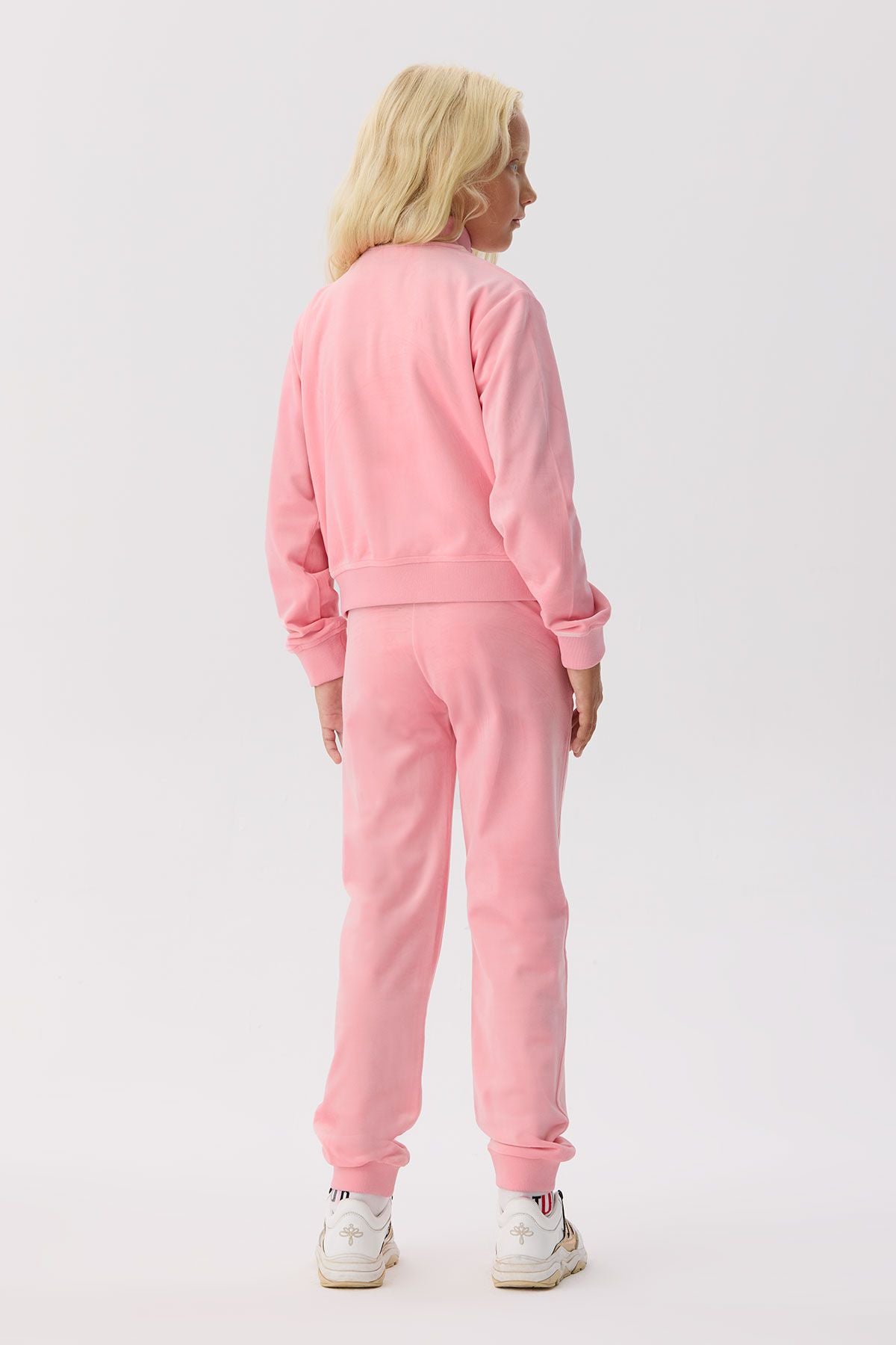 Girl Pink Tracksuit Top - BgStore