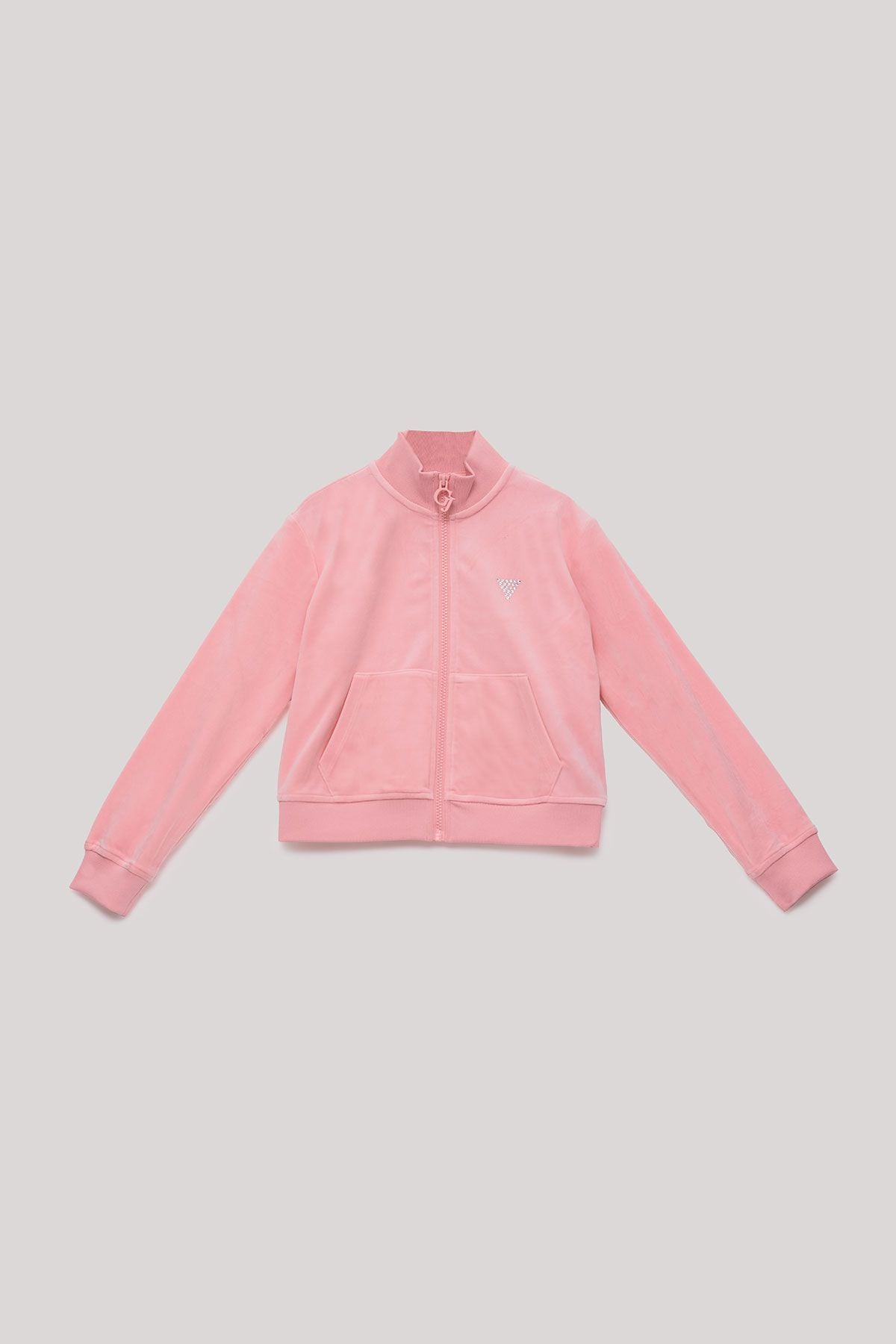 Girl Pink Tracksuit Top - BgStore