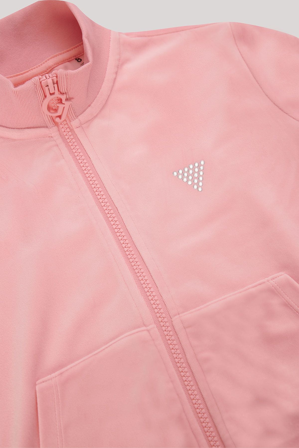 Girl Pink Tracksuit Top - BgStore