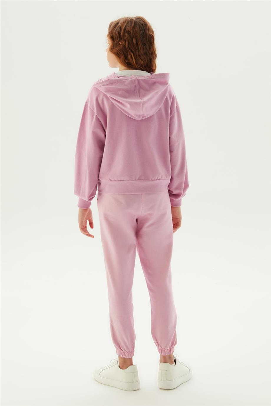 Girl Pink Tracksuit Top - BgStore