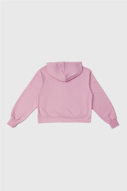 Girl Pink Tracksuit Top - BgStore