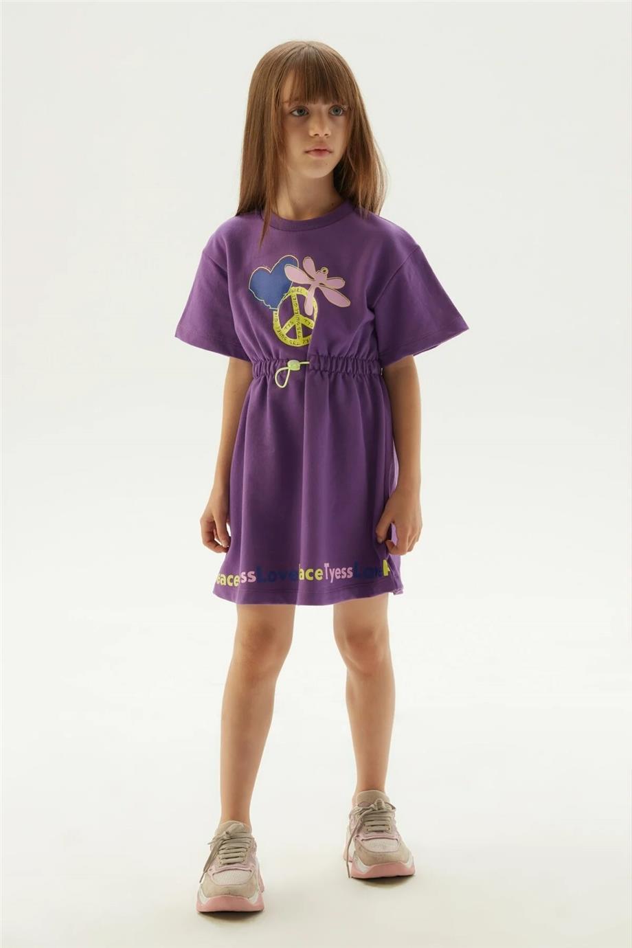 Girl Purple Dress - BgStore