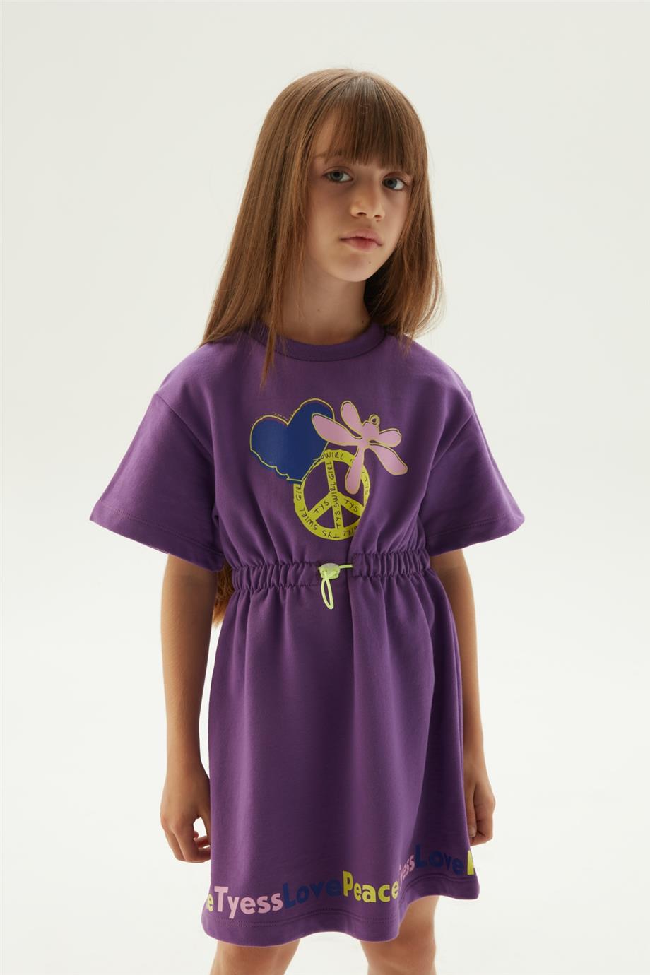 Girl Purple Dress - BgStore