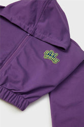 Girl Purple Tracksuit Top - BgStore