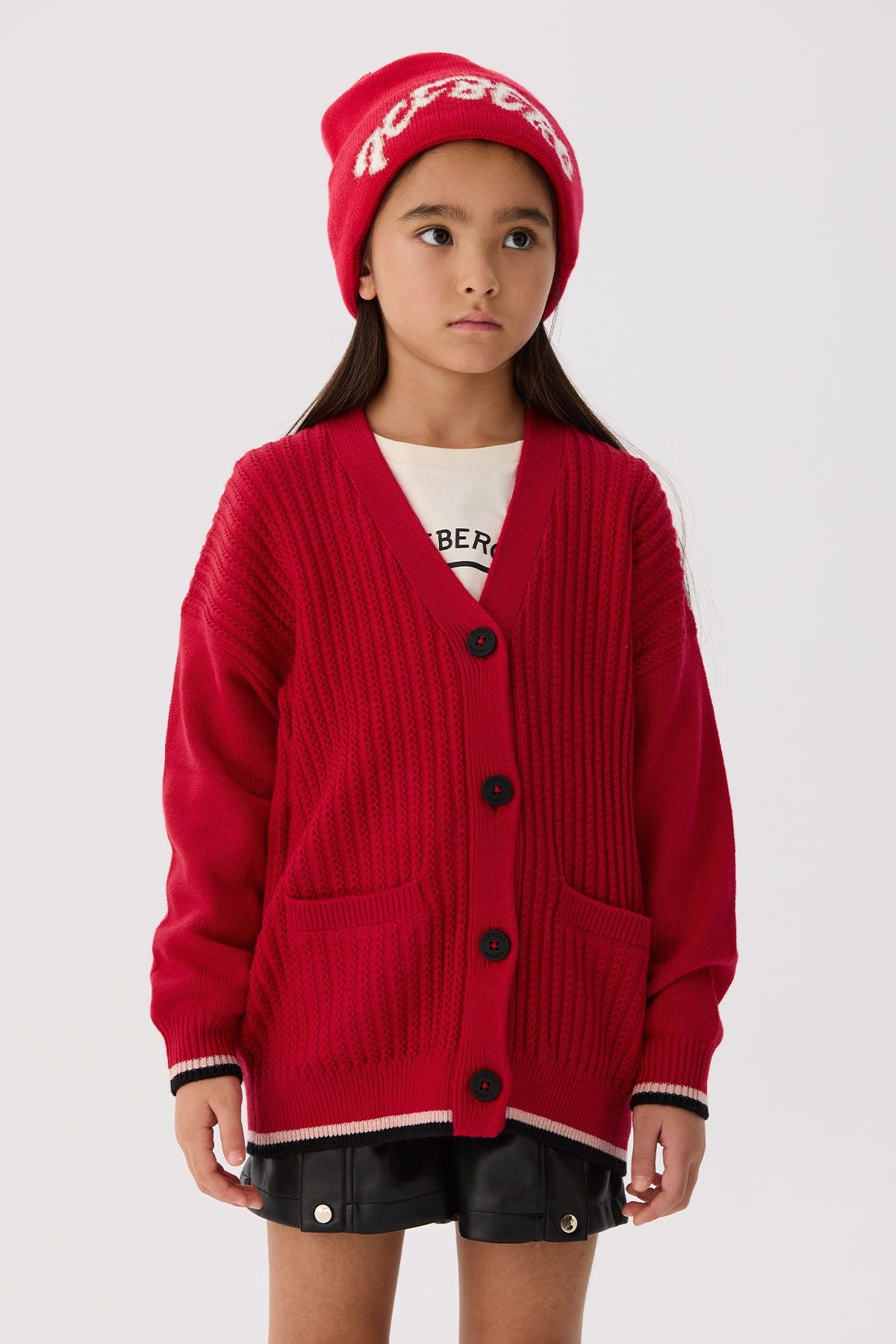 Girl Red Cardigan - BgStore