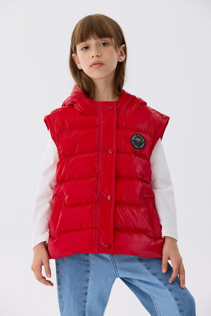 Girl Red Coat - BgStore