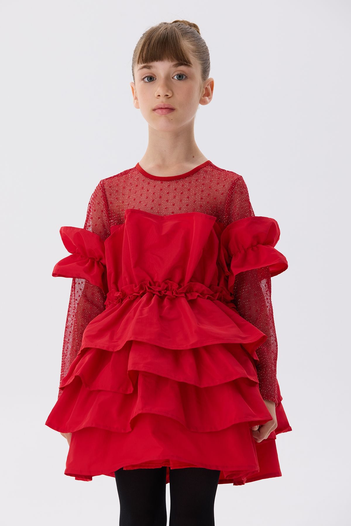 Girl Red Dress - BgStore