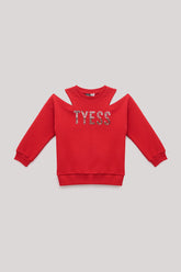 Girl Red Sweatshirt - BgStore