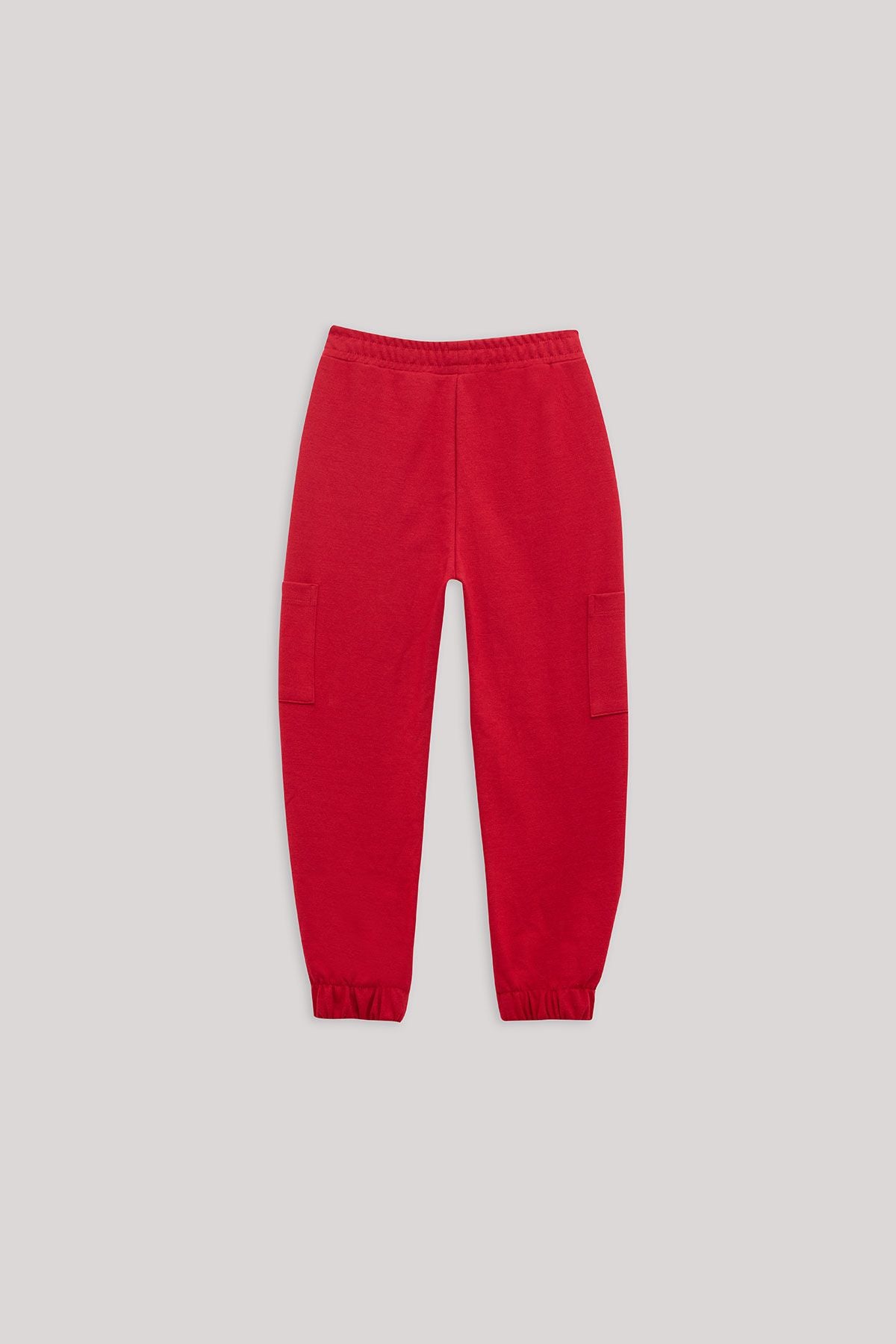 Girl Red Tracksuit Bottom - BgStore