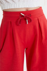 Girl Red Tracksuit Bottom - BgStore