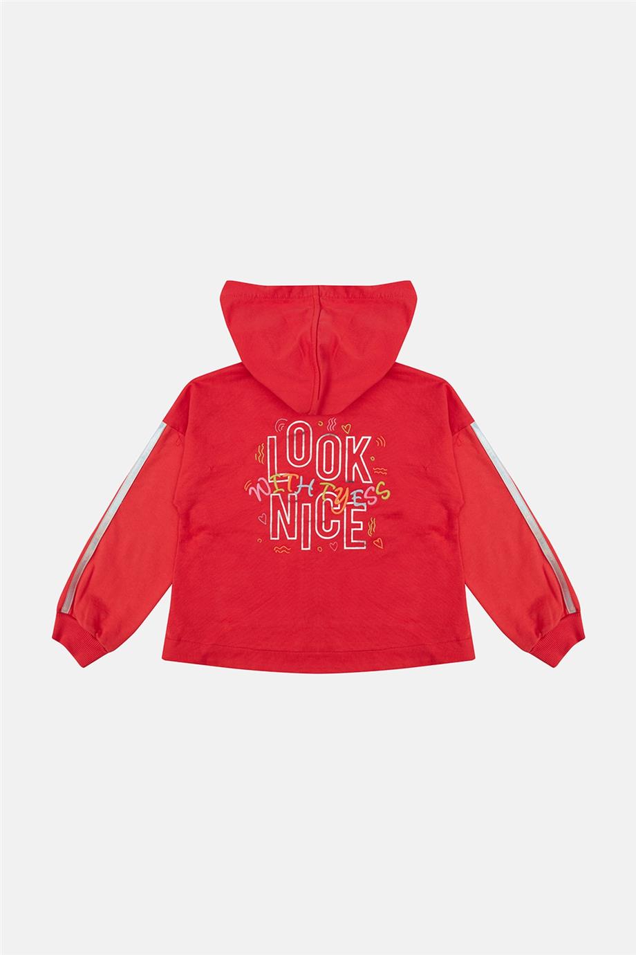 Girl Red Tracksuit Top - BgStore