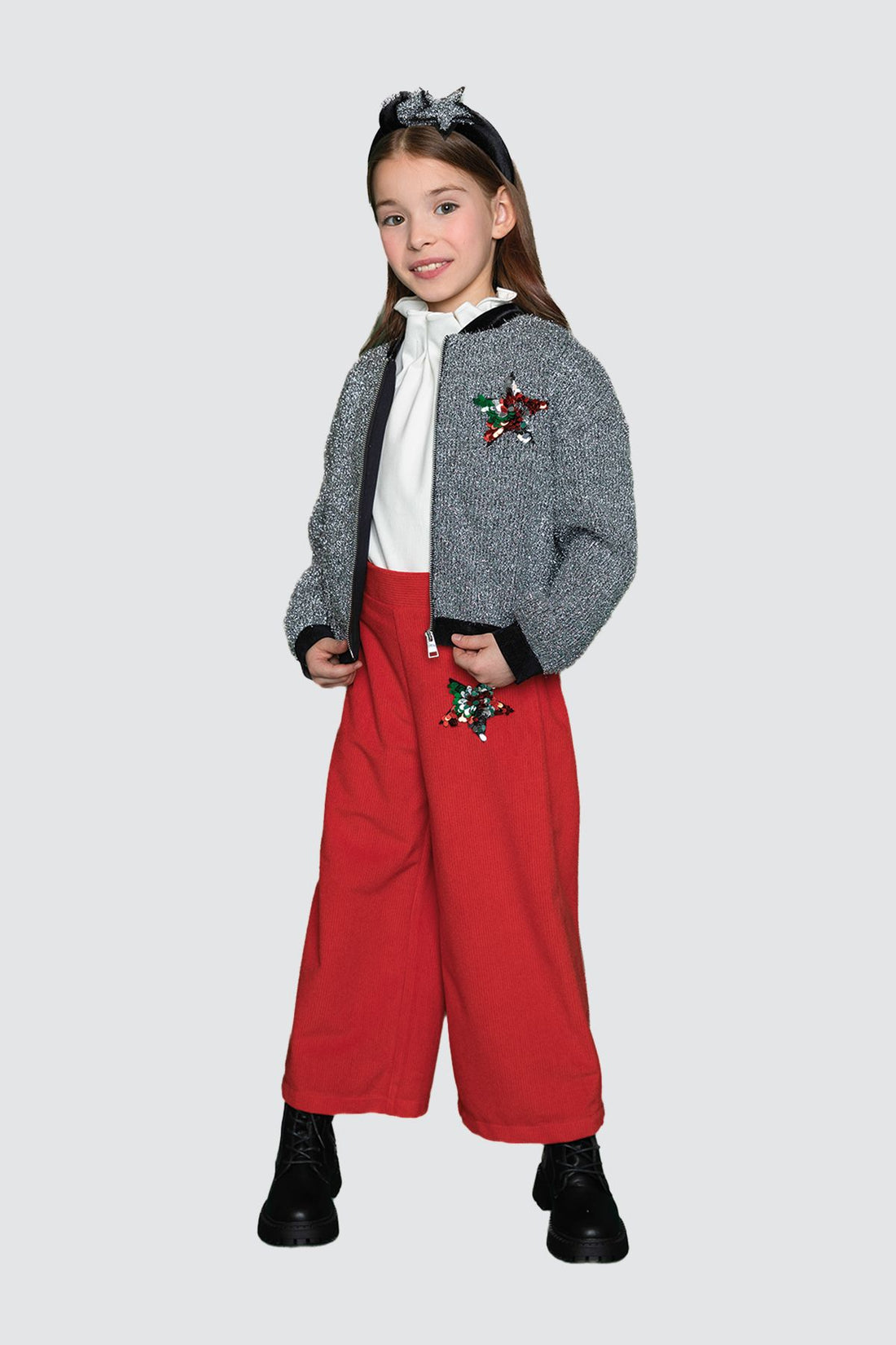 Girl Red Trousers - BgStore