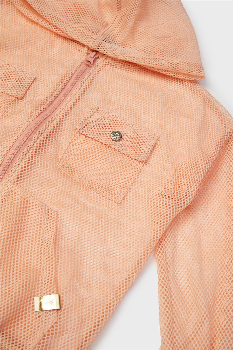 Girl Salmon Tracksuit Top - BgStore