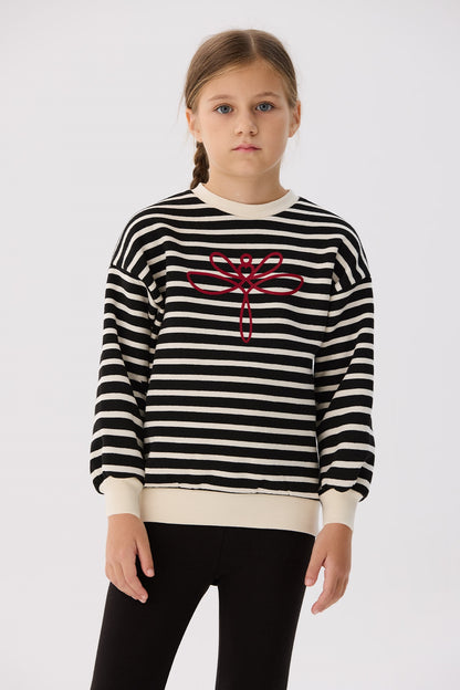 Girl Striped Sweatshirt - BgStore