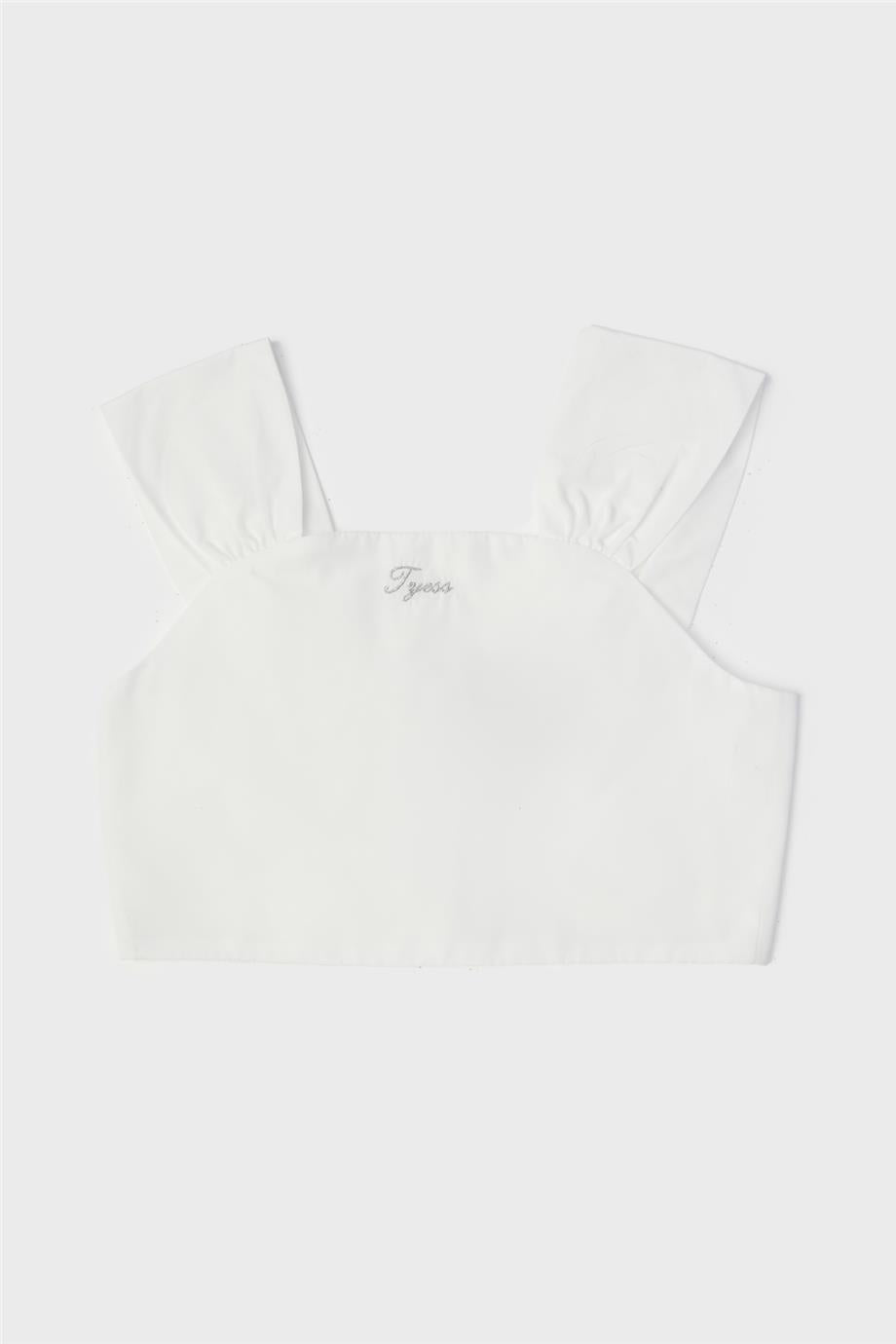 Girl White Blouse - BgStore