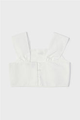 Girl White Blouse - BgStore