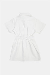 Girl White Dress - BgStore