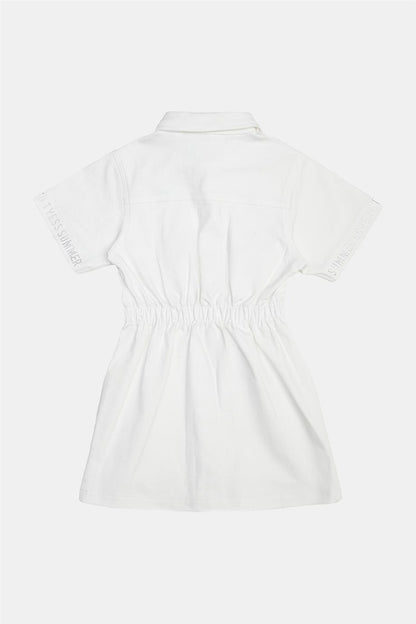 Girl White Dress - BgStore