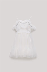 Girl White Dress - BgStore