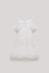 Girl White Dress - BgStore