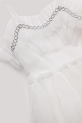 Girl White Dress - BgStore