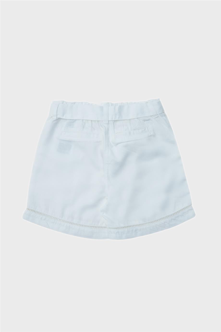 Girl White Shorts - BgStore