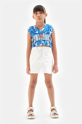 Girl White Skirt - BgStore