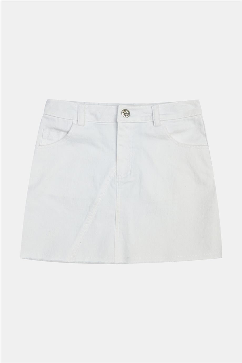 Girl White Skirt - BgStore