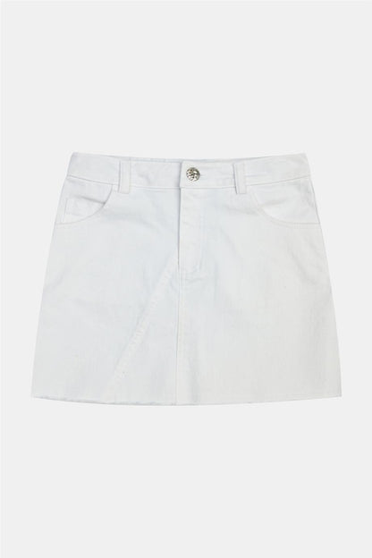 Girl White Skirt - BgStore