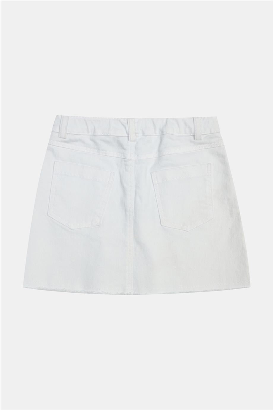 Girl White Skirt - BgStore