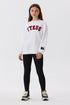 Girl White Sweatshirt - BgStore