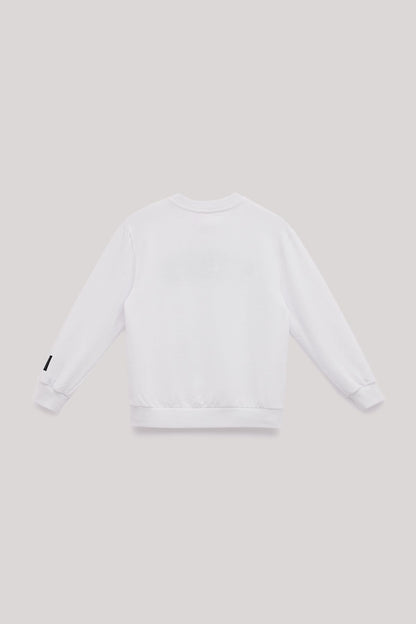 Girl White Sweatshirt - BgStore