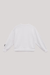 Girl White Sweatshirt - BgStore