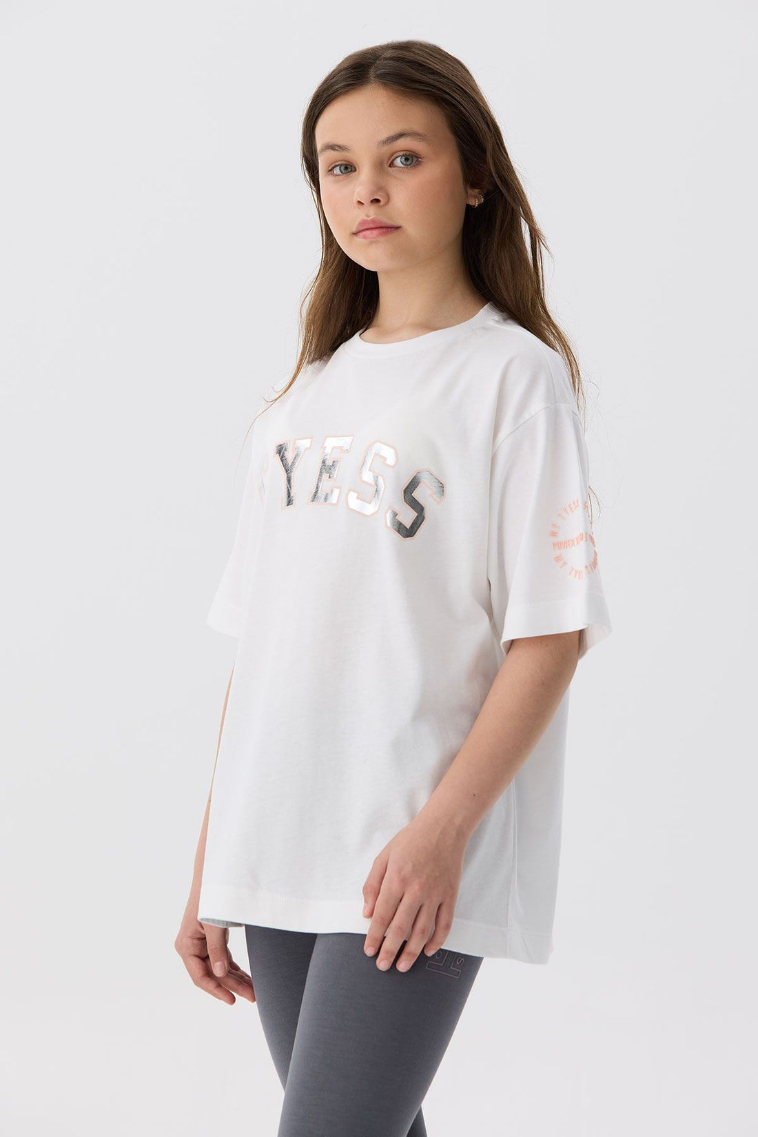 Girl White T-Shirt - BgStore