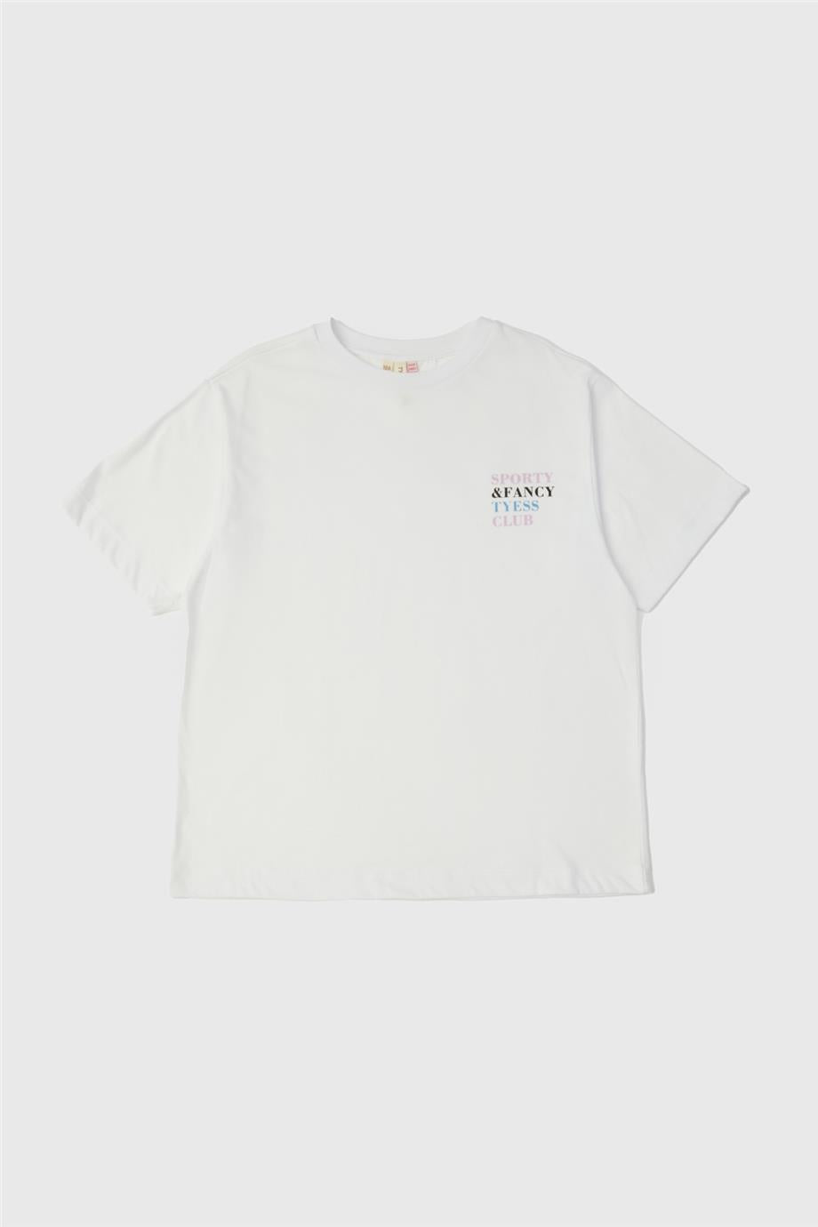 Girl White T-Shirt - BgStore