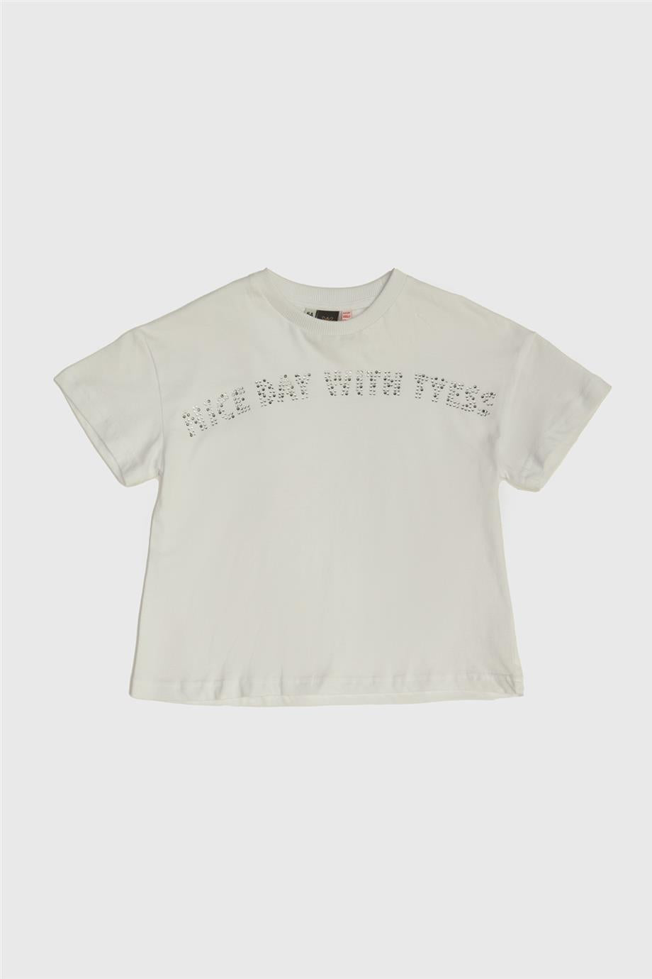 Girl White T-Shirt - BgStore