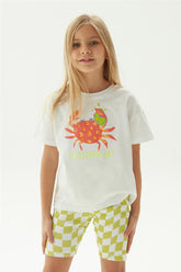 Girl White T-Shirt - BgStore