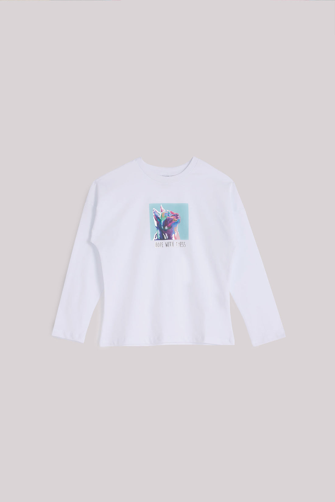 Girl White T-Shirt