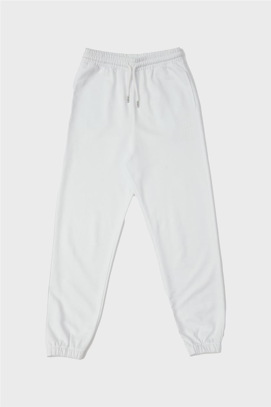 Girl White Tracksuit Bottom - BgStore