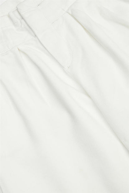 Girl White Trousers - BgStore