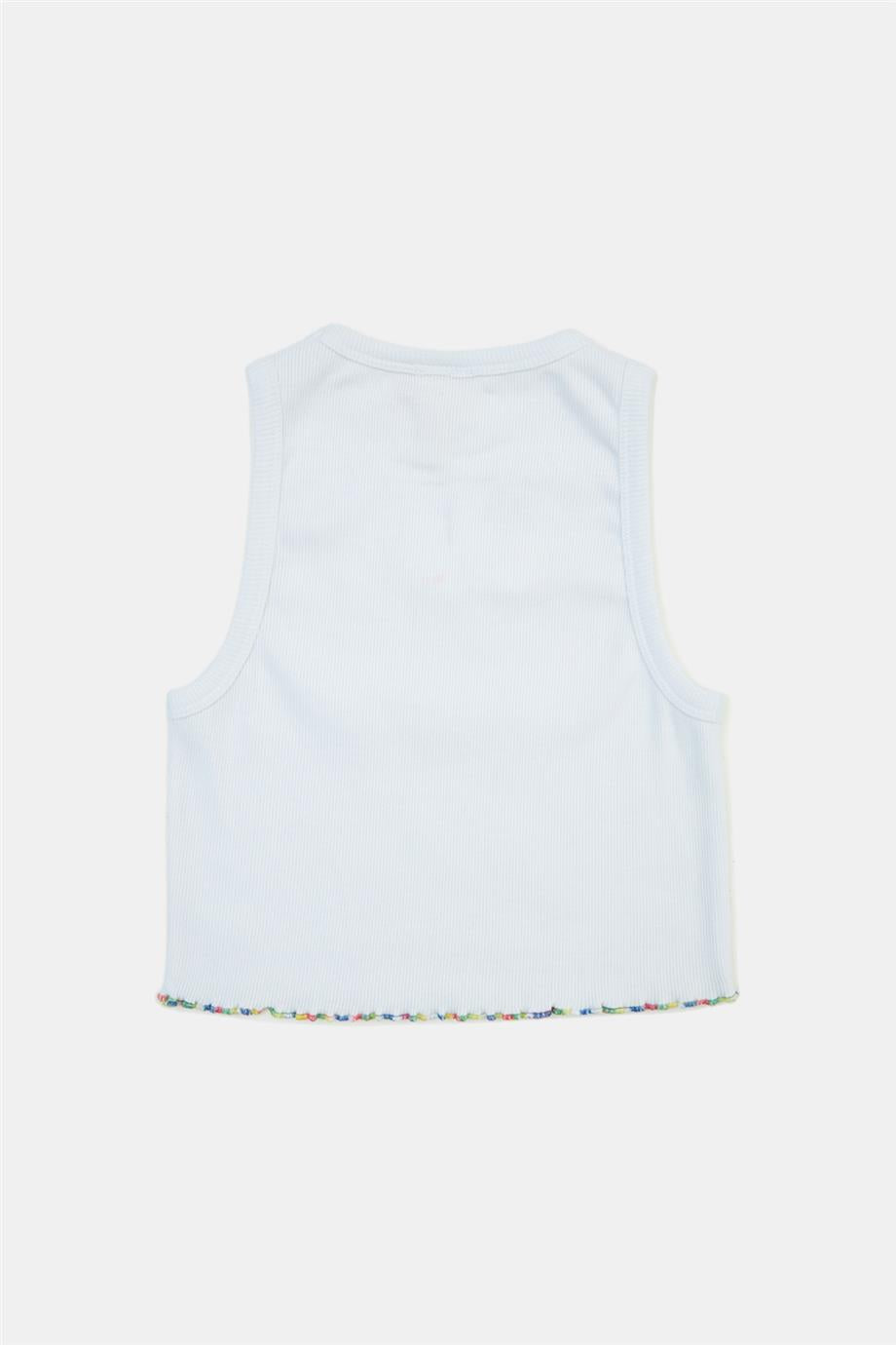 Girl White Undershirt - BgStore