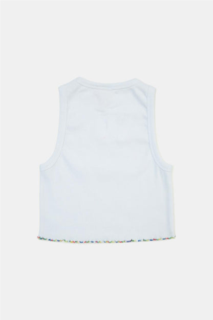 Girl White Undershirt - BgStore