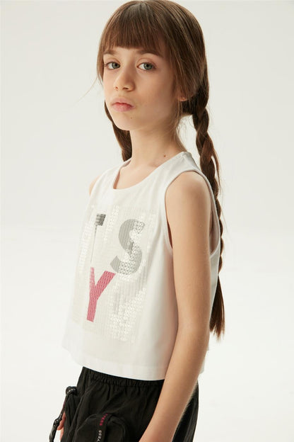 Girl White Undershirt - BgStore